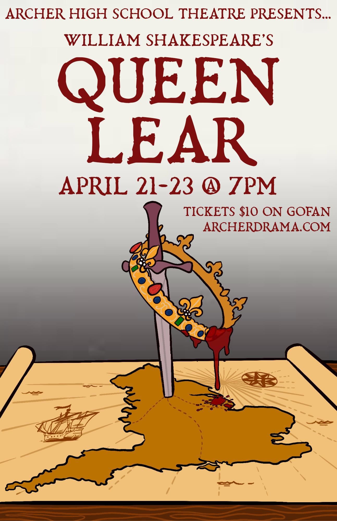Queen Lear poster
